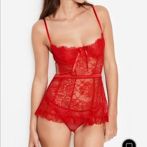 Victoria Secret Wicked open back baby doll